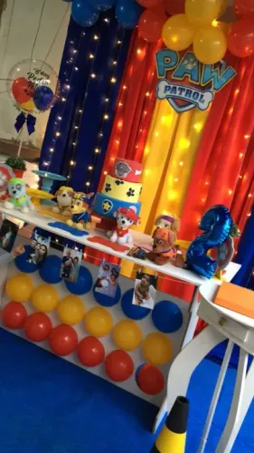 Kit pegue e monte para festas