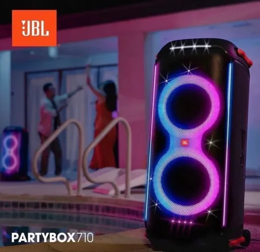 Caixa de Som JBL Partybox 710, 800W RMS, LED, Preto
