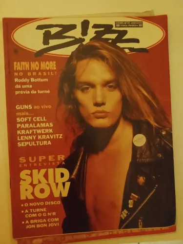 Revista Bizz - Edição Especial com Skid Row