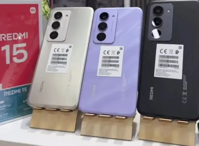 Celular Redmi 15 256/08 Novo Garantia R$1200,00 Xiaomi Lançamento