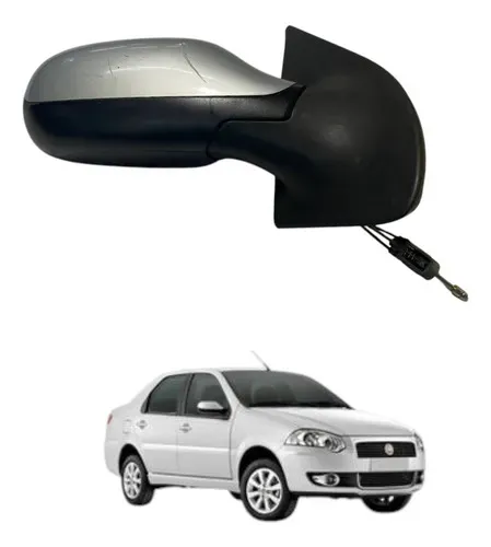 Retrovisor Manual Direito Fiat Siena 2010 2014 Usado