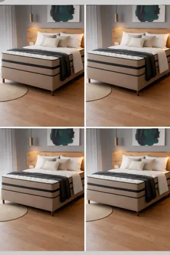 Cama casal Molas ensacadas nova na promoção hoje