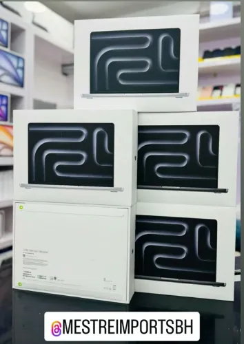 Macbook M4 MAX 36 De RAM 1TB 16Pol NOVO LACRADO LOJA FÍSICA ENTREGA GRATIS 