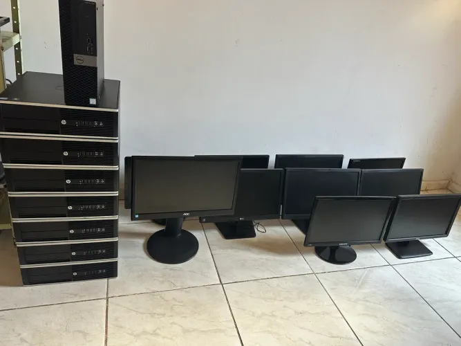Cpu i3 terceira geração monitor 19 polegadas loja com garantia