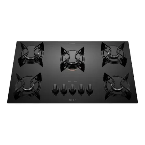 Fogão Cooktop 5 Bocas Mesa de Vidro 5 Bocas