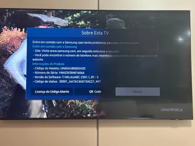 Smart TV Samsung Crystal UHD 65" 4K