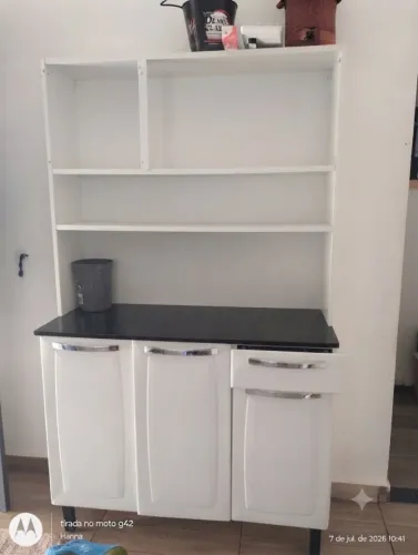 Armário de cozinha em aço inox