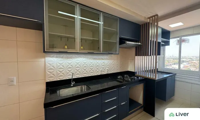 Apartamento 2 Quartos (1 Suíte) | Andar Alto | Armários Planejados | Res Praça Sudoeste V