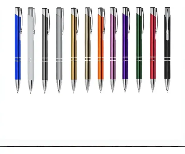 Canetas metalicas executiva personalizadas com seus contatos ou marca
