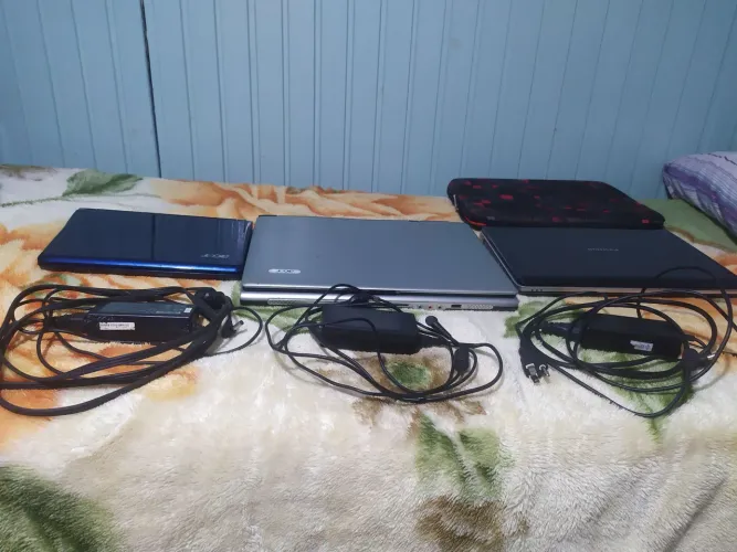 VENDO 3 NOTBOOKS 2 ACER E 1 POSITIVO