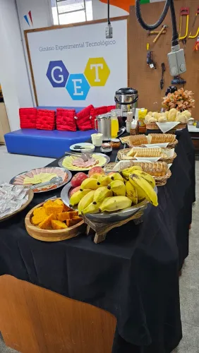 Buffet de café da manhã para o seu evento