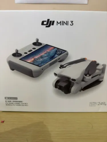 Drone DJI Mini 3 Fly More Com / controle com tela / garantia de fabrica
