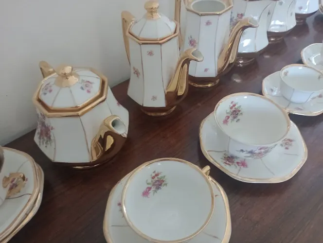 Jogo de Porcelanas Mauá Anos 40/50 Para 6 Pessoas