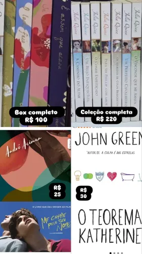 Livros em perfeito estado