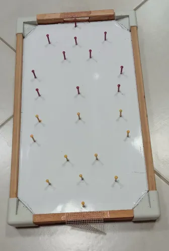 Jogo de tabuleiro de pregos Raiz