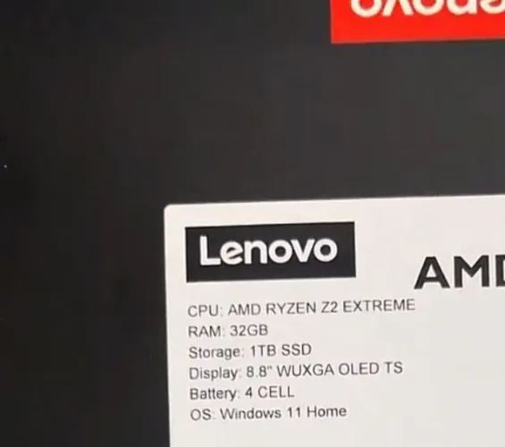 Lenovo Legion Go 2 Z2 Extreme Lacrado
