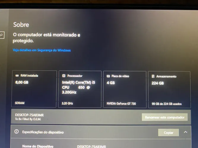 Kit upgrade PLACA MÃE LGA 1156 + PLACA DE VÍDEO GT730 MAIS PROCESSADOR i5 e 8gb de ram