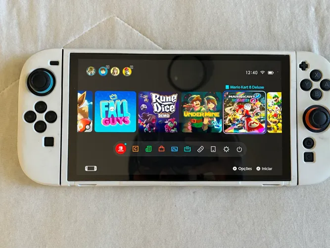 nintendo switch 2 + midia fisica mario kart tour