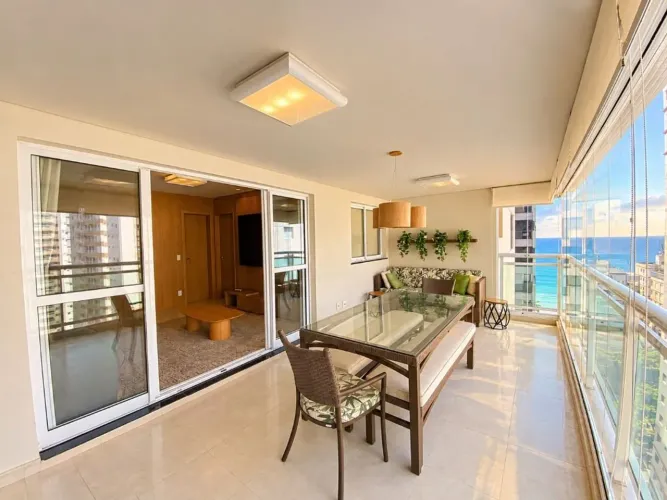 Apartamento beira mar, 4 Quartos (1 Suíte), 2 Vagas, Área de Lazer, Jardim Astúrias, Guaru