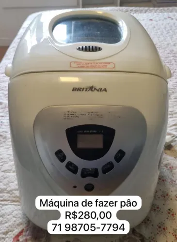 Máquina de fazer pâo