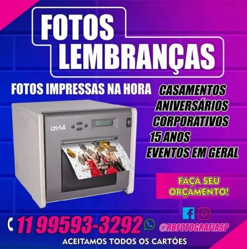 FOTO LEMBRANCINHA PARA FESTA INFANTIL