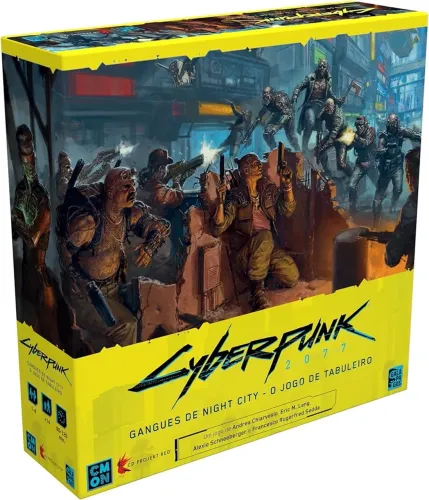 Cyberpunk 2077 tabuleiro (boardgame)
