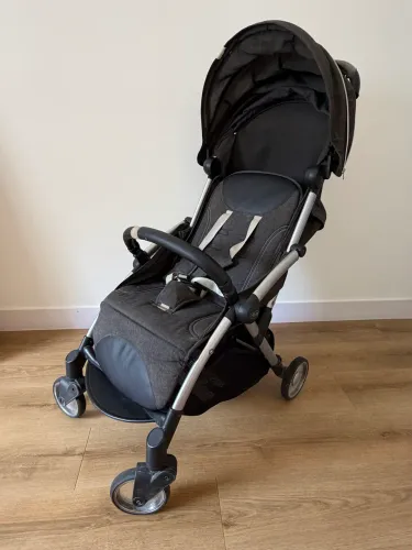Carrinho de Bebê - Passeio - Chicco - Goody Plus - De 0 a 15 Kg - Graphite
