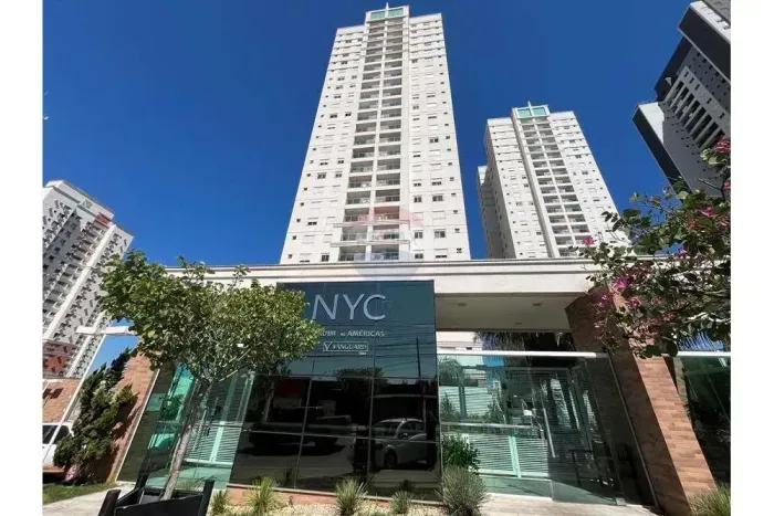 NYC JARDIM DAS AMÉRICAS-2 QUARTOS/1 SUÍTE SALA AMPLA-SACADA GOURMET-2 VAGAS PARALELAS-Cui