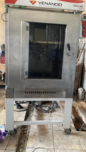 Forno elétrico e a gás Venâncio turbo 8 esteiras! 