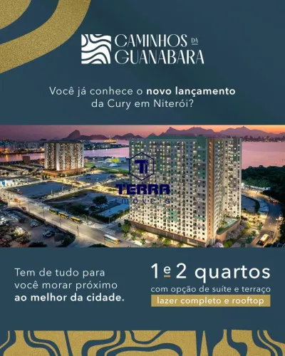 Caminhos da Guanabara  Conforto, praticidade em localização estratégica