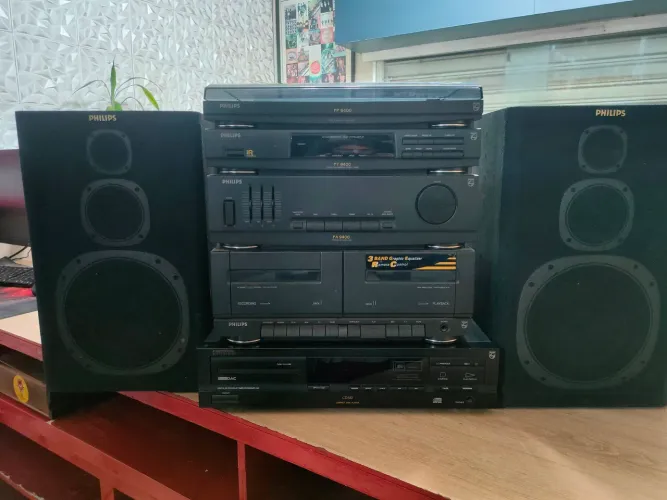 Aparelho de som 3 em 1 + Disc Player
