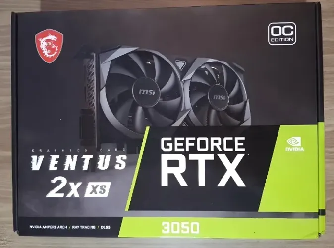 Placa de vídeo RTX 3050 8GB - MSI Geforce