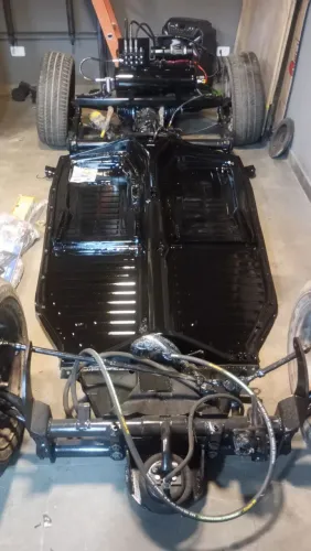Chassi de Fusca 66 suspensão a ar