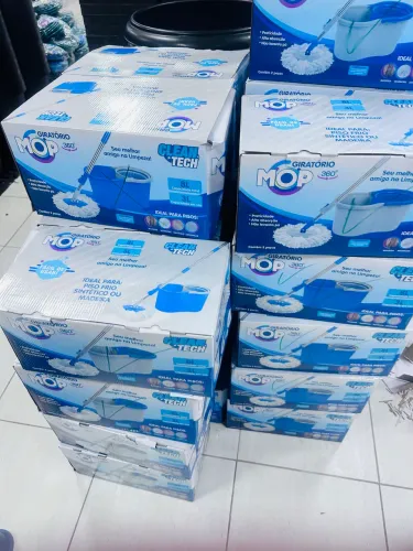 Mop giratório de limpeza 8 litros