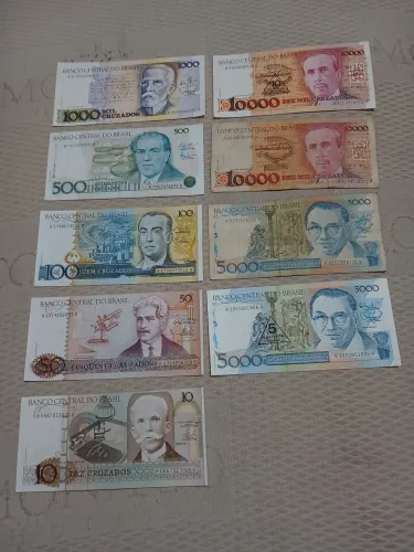 Cedulas antigas do Brasil