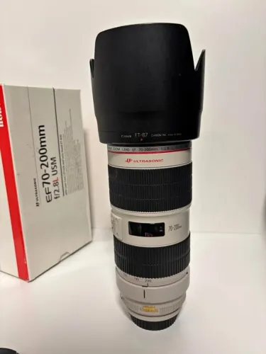 Lente cânon 70.200 2.8 IS II