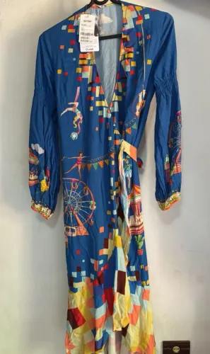 Vestido lez a lez Parque de diversões