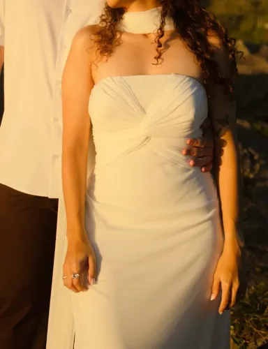 Vestido Koji branco noiva / pre wedding / festa