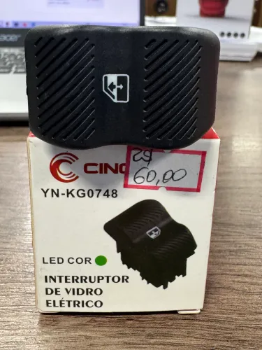Botão novo para vidros elétricos gol Parati saveiro na oferta só 30,00