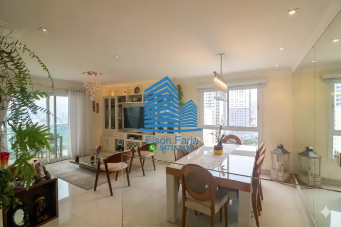 Apartamento p/ Venda 3 Suítes 4 vagas Residencial Solenne Repleto de Armários Planejados P