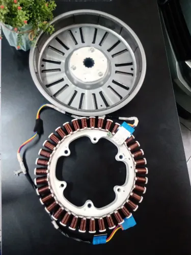 Motor Direct Drive Estator E Rotor Lava E Seca Lg Cv5011wg4a (Usado)