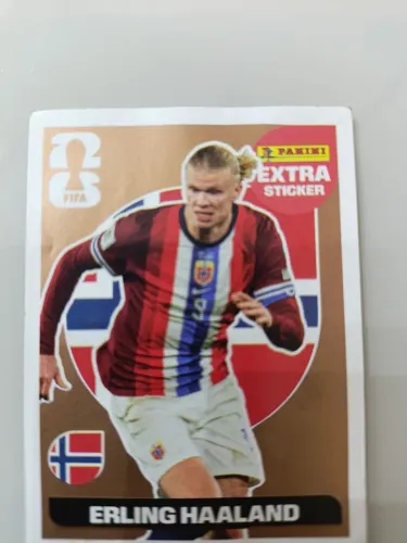 Figurinha legend bronze HAALAND - WIRTZ - HAKIMI