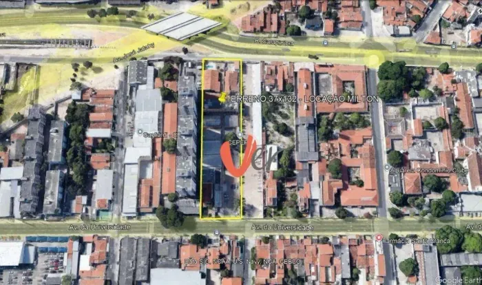 Terreno para alugar, 3682 m² por R$ 45.000,00/mês - Benfica - Fortaleza/CE