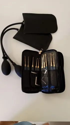 Kit micha chaves chaveiro profissional lockpick