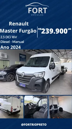 Renault Master 2.3 DCI Furgão 16V Diesel 2024