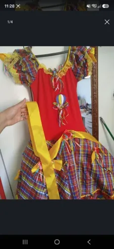 Vestido 14 a 16 anos