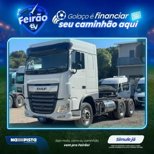 DAF XF 530 6X4 ANO 2023 OFF ROAD - COM 254 MIL KM - COM CUBO REDUTOR - FORA DE ESTRADA