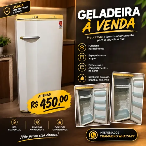 Geladeira em ótimo estado