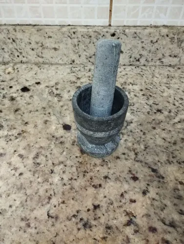 Pilão de pedra
