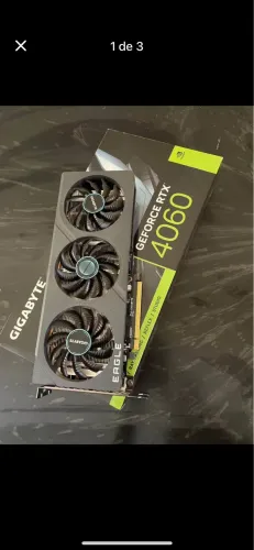 Placa de Vídeo Gigabyte GeForce RTX 4060 Eagle - 8GB - R$ 2.000